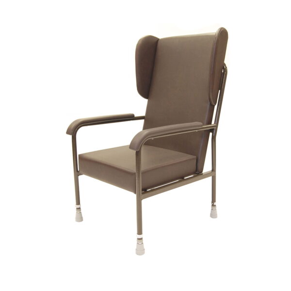 Metal High Back Chair