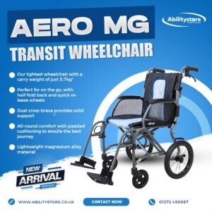 AeroMg Transit wheelchair